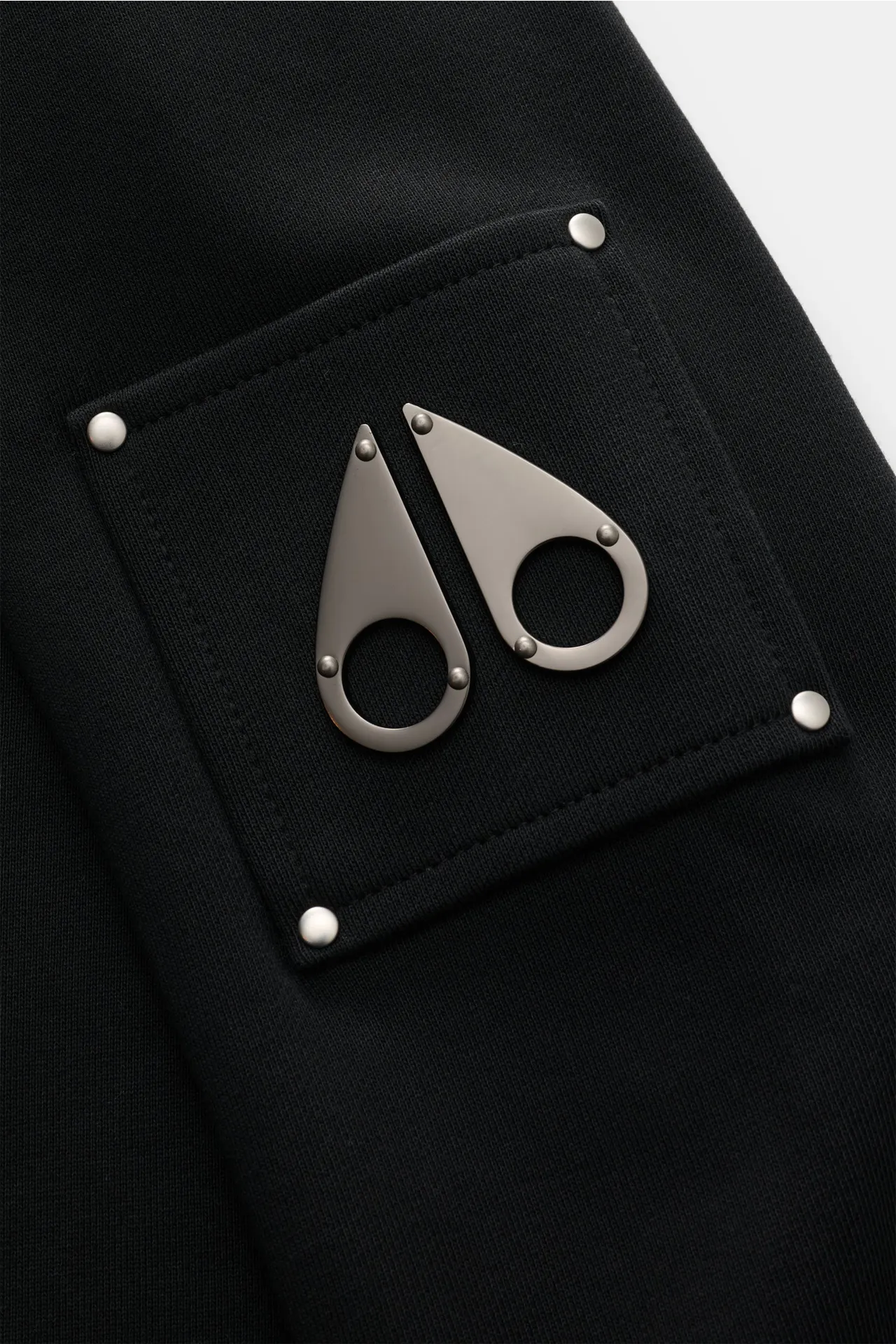 Moose Knuckles - Herren - Sweat-Troyer 'Hartsfield' schwarz – Bild 4