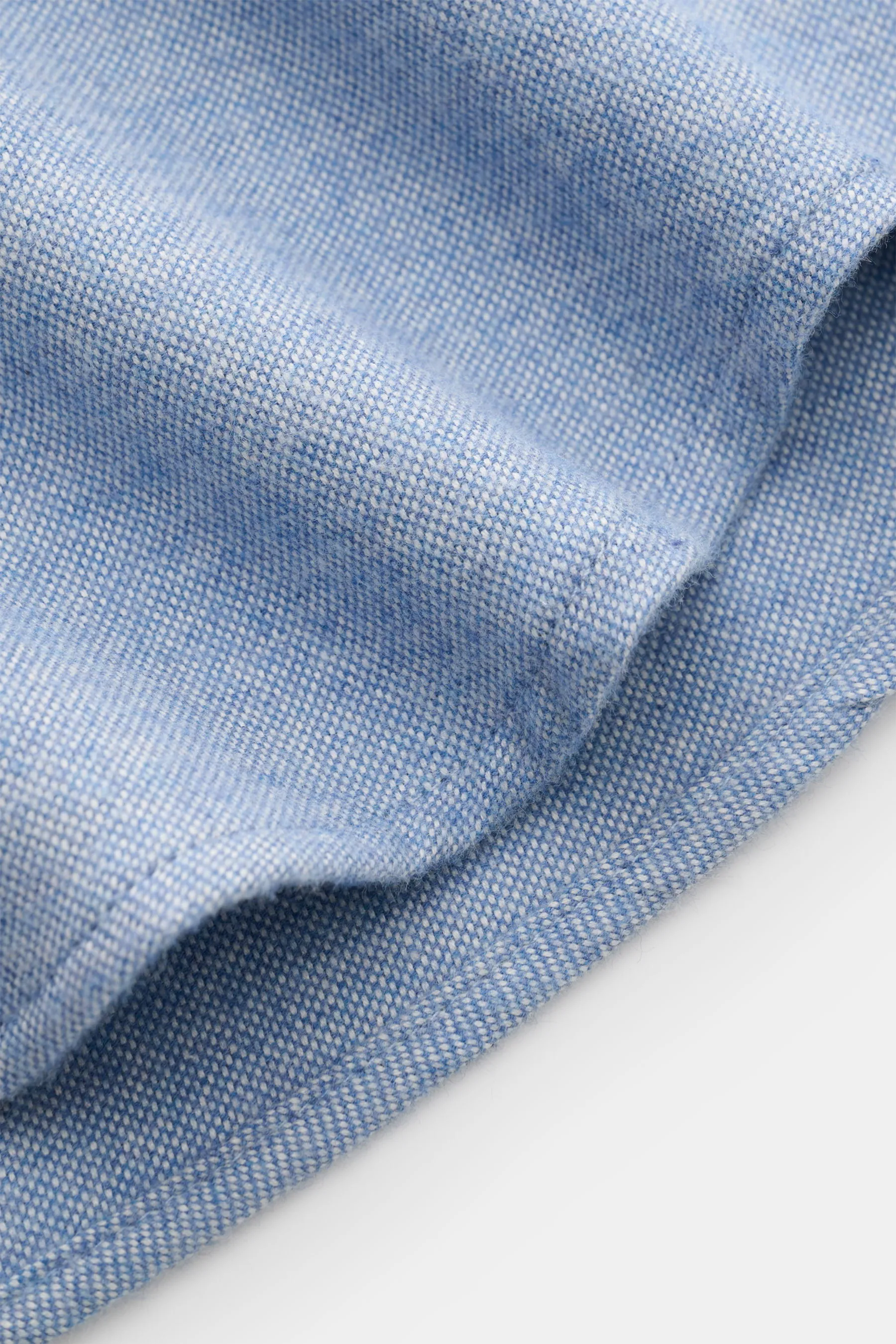 Sonrisa - Herren - Oxford-Hemd Haifisch-Kragen rauchblau – Bild 4