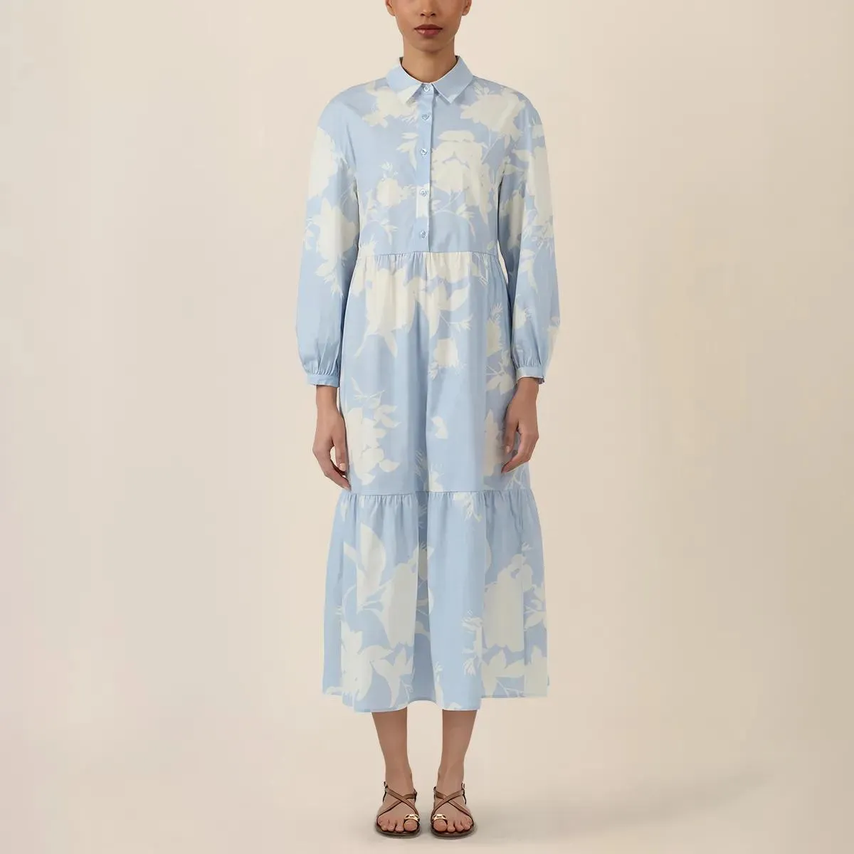 Apart - Midi Kleid - Größe 34 - blau – Bild 4