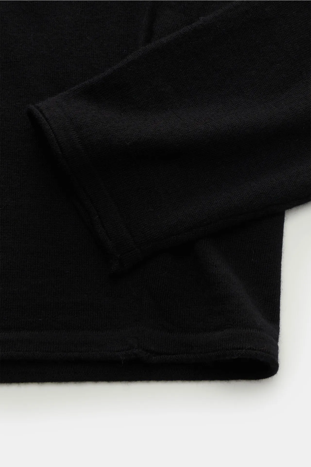 Kiefermann - Herren - Merino Feinstrick-Pullover 'Benjaminn' schwarz – Bild 3