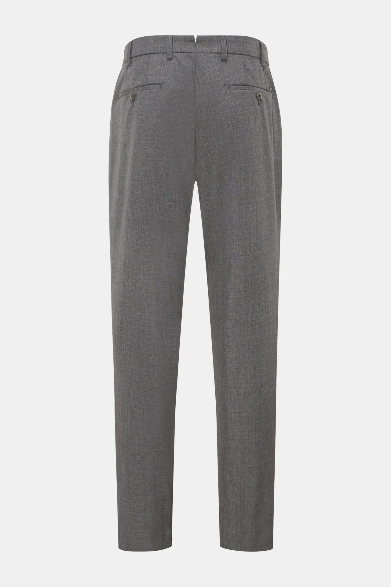 Hiltl - Herren - Wollhose 'Piacenza' dunkelgrau meliert – Bild 3