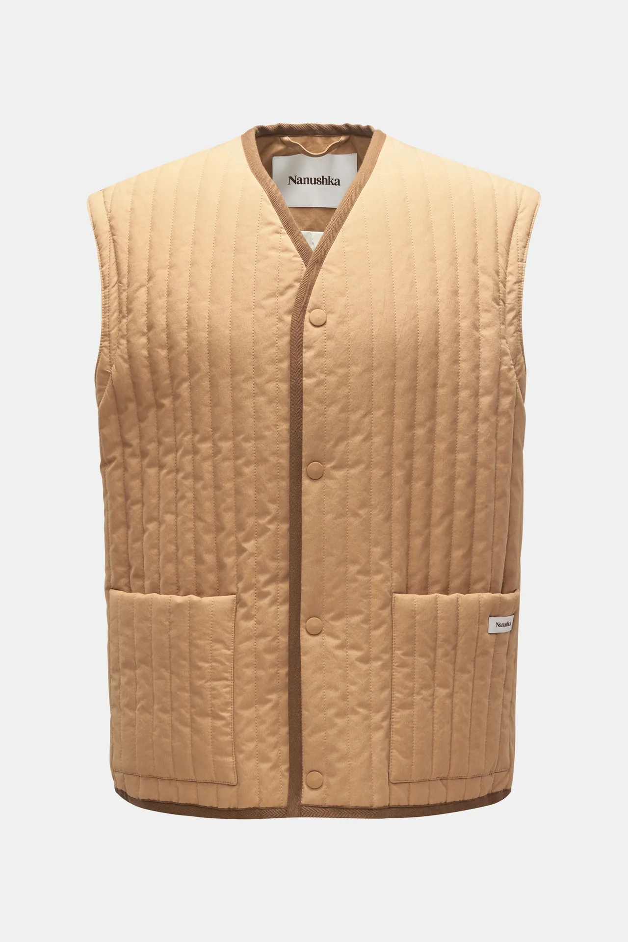 Nanushka - Herren - Jacke 'Loris' hellbraun – Bild 2