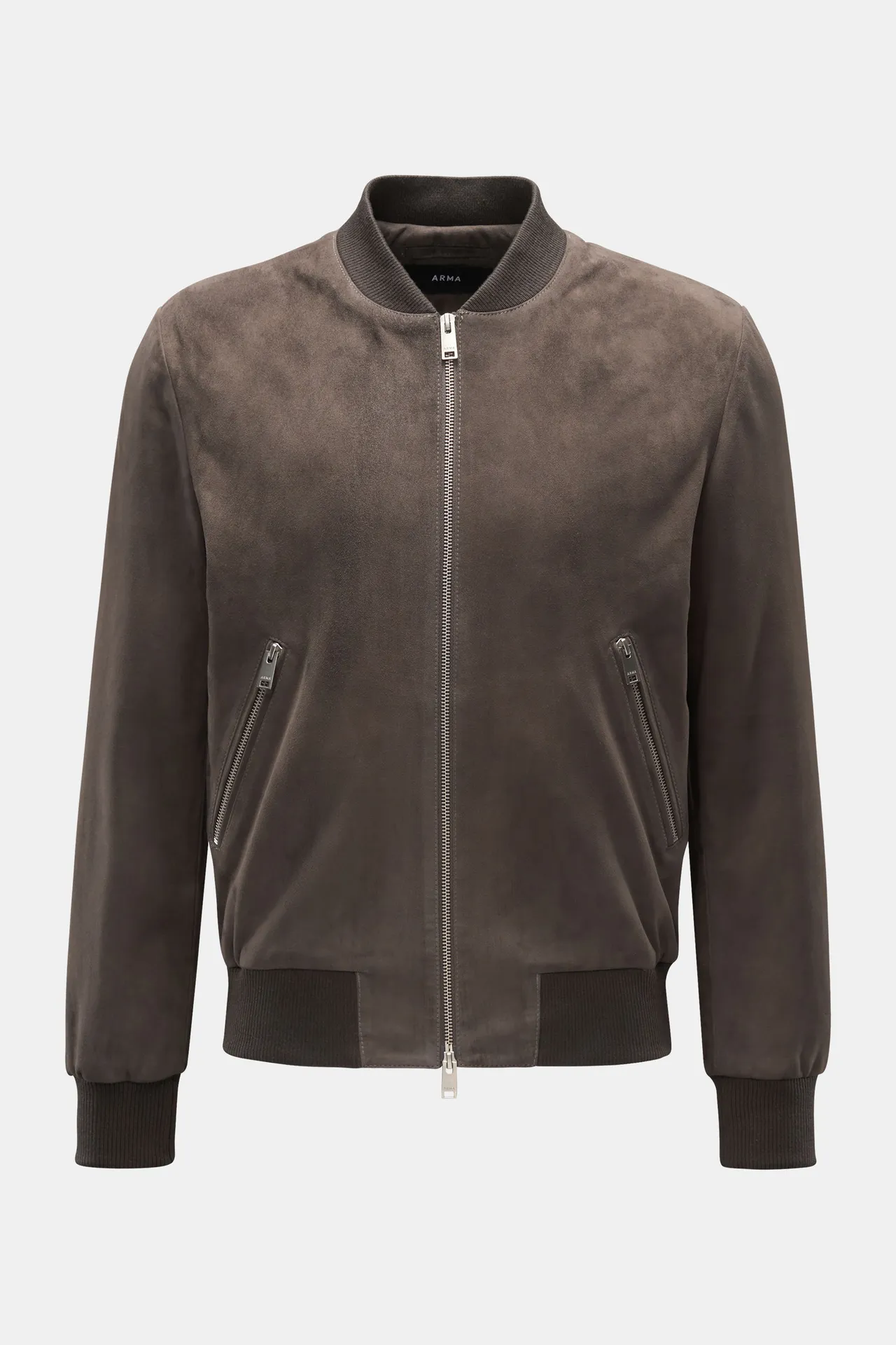Arma - Herren - Veloursleder Blouson %27Didier%27 graubraun Arma - Herren - Veloursleder Blouson %27Didier%27 graubraun