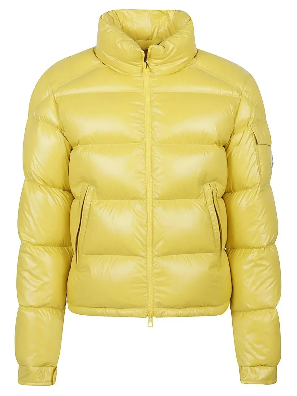 Moncler - Levitha Down Jacket Yellow & Orange - Größe 3 - gelb Moncler - Levitha Down Jacket Yellow & Orange - Größe 3 - gelb