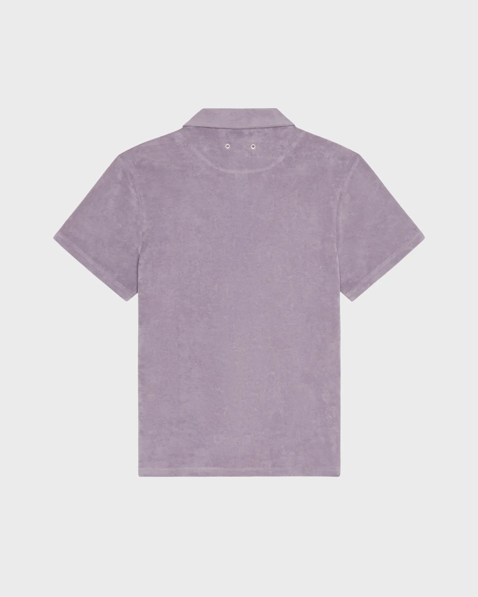 Vilebrequin - Solid Bowling-hemd Aus Frottee Für Herren - Hemd - Charli - Violett - Größe M – Bild 2