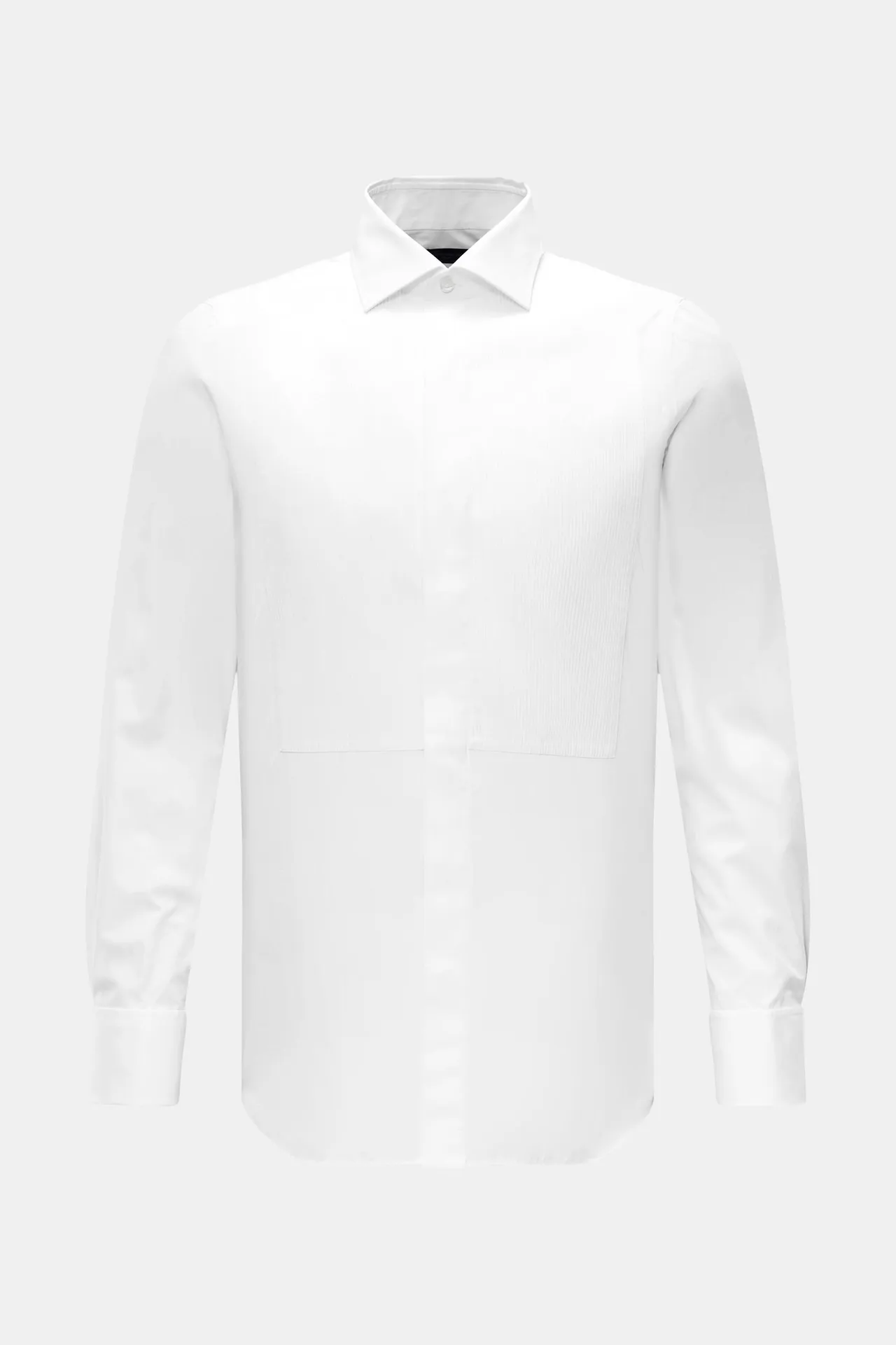 Finamore - Herren - Smokinghemd %27Luigi Napoli%27 Kent-Kragen weiß Finamore - Herren - Smokinghemd %27Luigi Napoli%27 Kent-Kragen weiß