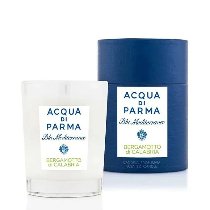 Acqua Di Parma Blu Mediterraneo Bergamotto Di Calabria Kerze 200g Acqua Di Parma Blu Mediterraneo Bergamotto Di Calabria Kerze 200g