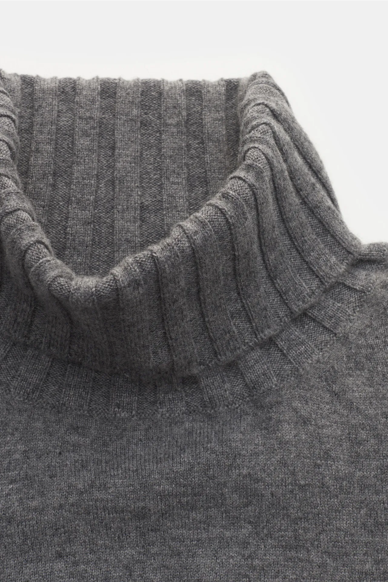 Lamano Artisans - Herren - Cashmere Rollkragenpullover grau – Bild 2