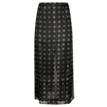 16Arlington - Semi-Transparent Design Midi Skirt - Größe 10 - grün 16Arlington - Semi-Transparent Design Midi Skirt - Größe 10 - grün