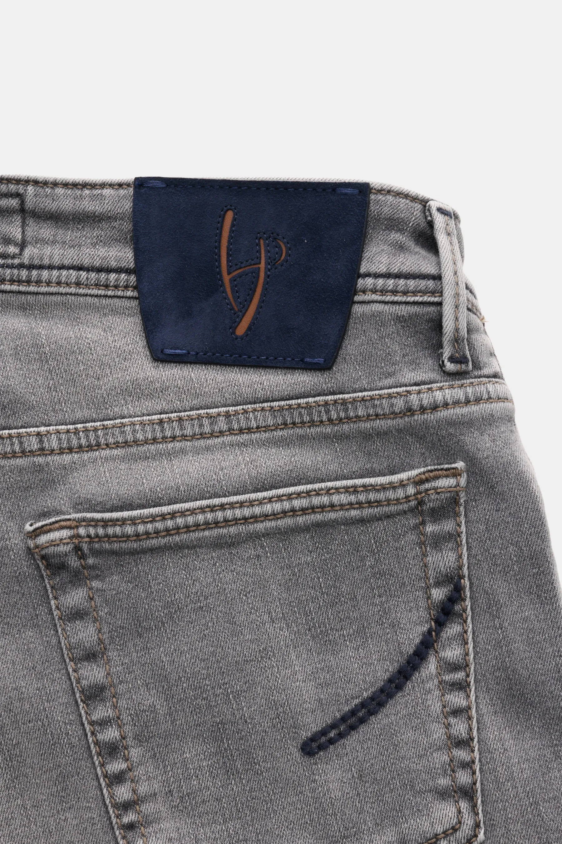 HandPicked - Herren - Jeans 'Ravello' grau – Bild 2