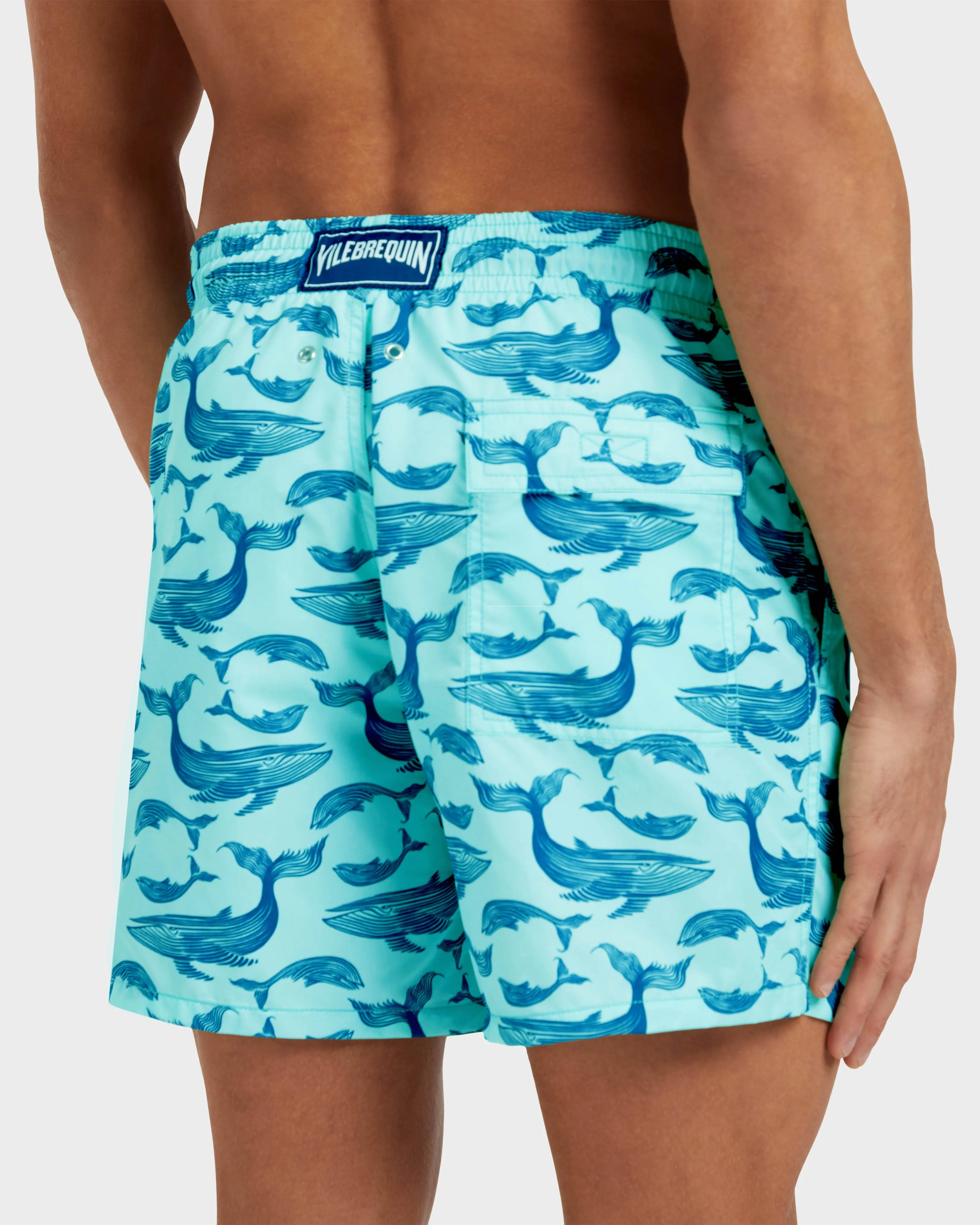 Vilebrequin - Whales Badeshorts Für Herren - Bademode - Moorea - Blau - Größe M – Bild 6