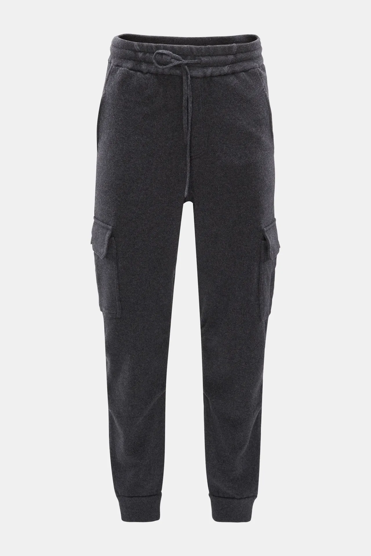 von Braun - Herren - Cashmere Cargo-Jogpants anthrazit von Braun - Herren - Cashmere Cargo-Jogpants anthrazit