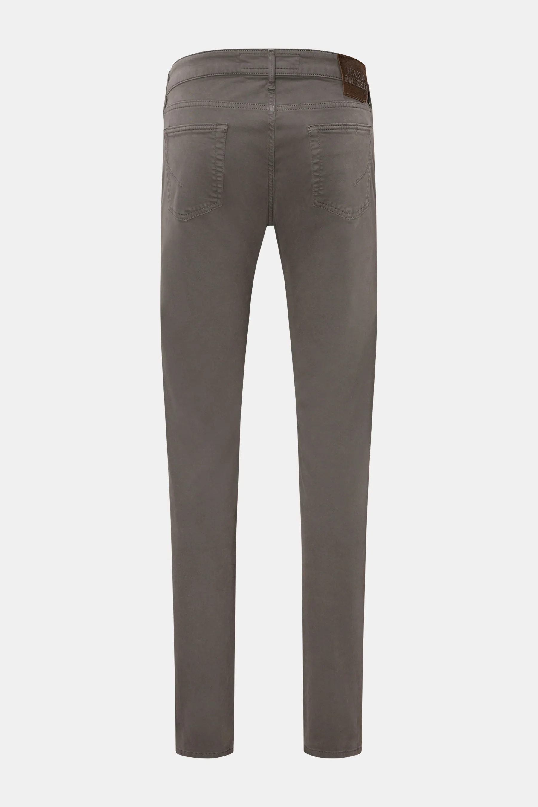 HandPicked - Herren - Chino 'Parma' dunkelgrau – Bild 2