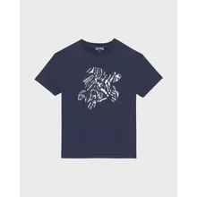 Vilebrequin - T-shirt Mit Schildkröten-print Und Orcas-design Für Jungen - T-shirt - Gabin - Blau - Größe 10 Vilebrequin - T-shirt Mit Schildkröten-print Und Orcas-design Für Jungen - T-shirt - Gabin - Blau - Größe 10