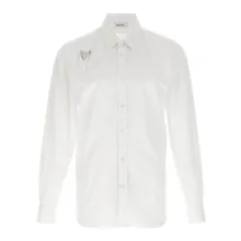Alexander McQueen - %27Harness%27 Shirt - Größe 39 - weiß Alexander McQueen - %27Harness%27 Shirt - Größe 39 - weiß