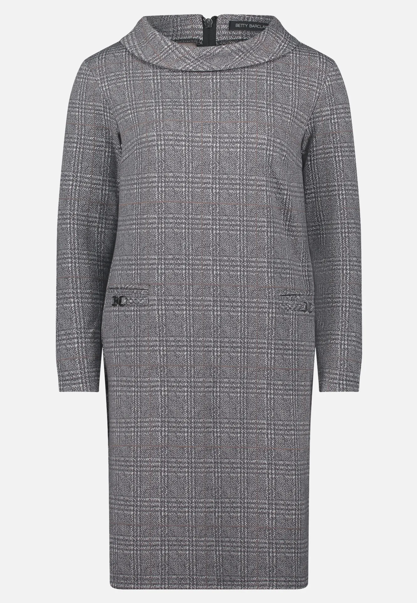 Sweatkleid mit Kragen – Bild 3