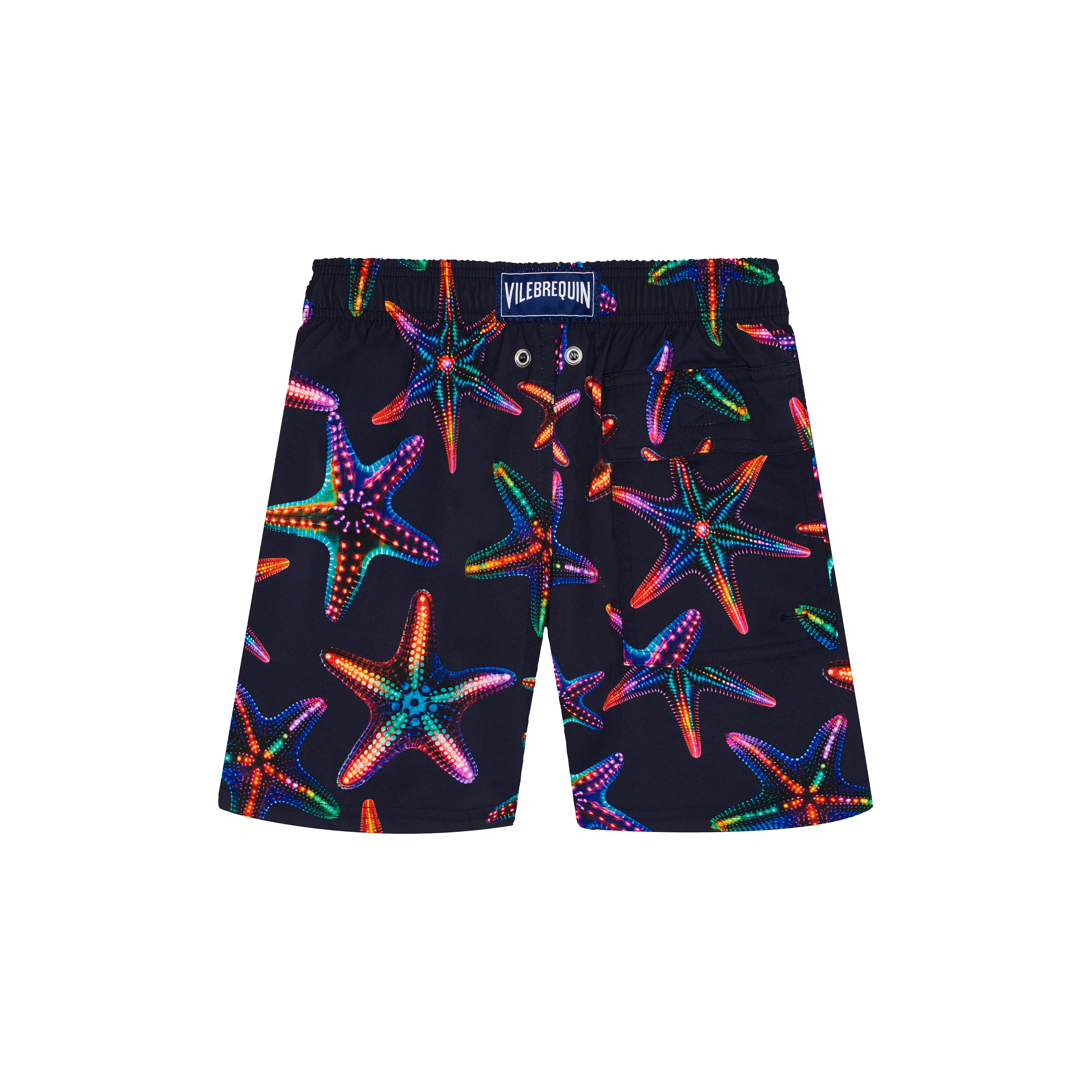 Vilebrequin Disco Stars Stretch-badeshorts Für Jungen - Jirise - Blau - Größe 6 – Bild 2