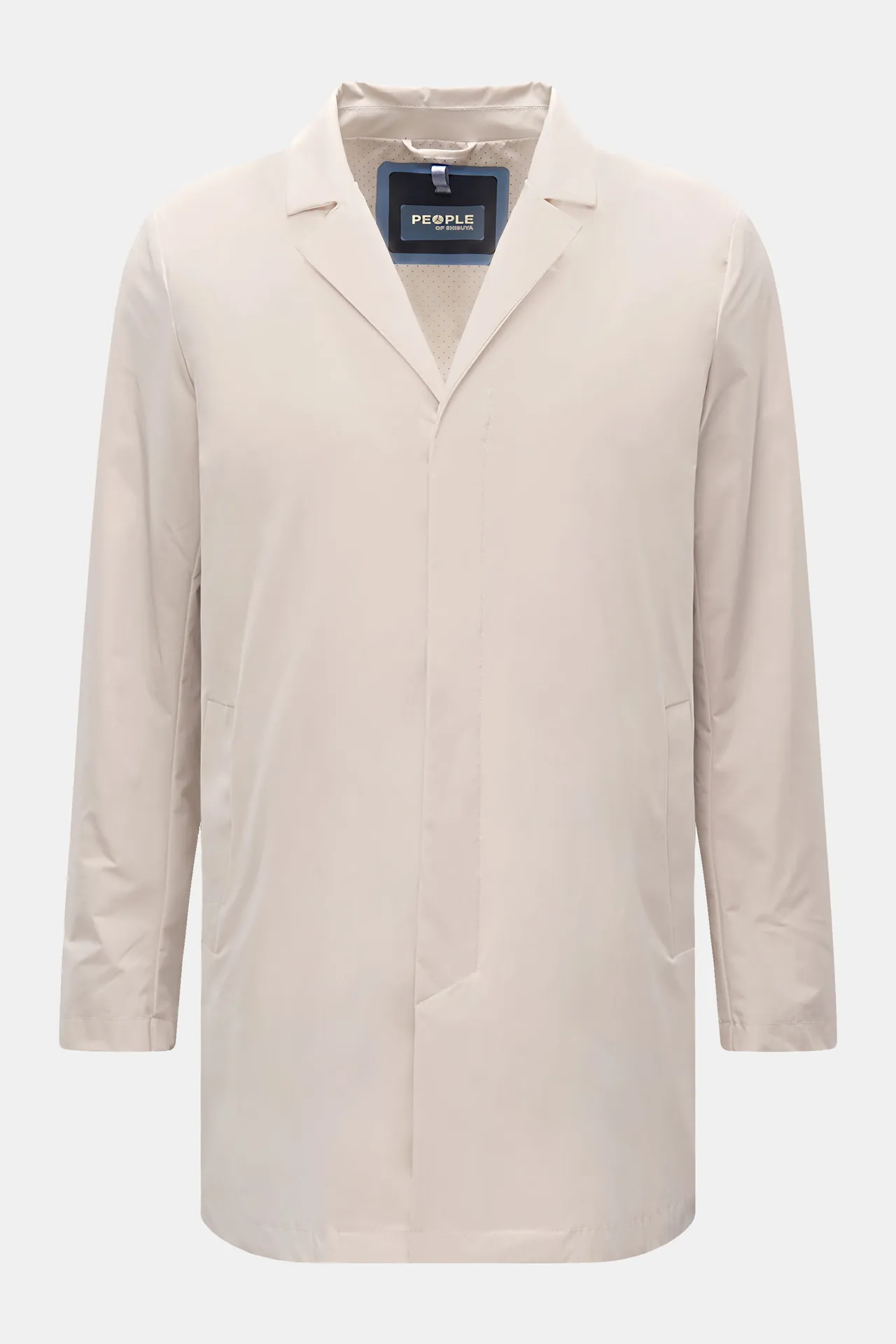 People of Shibuya - Herren - Kurzmantel 'Toshiro' beige – Bild 2