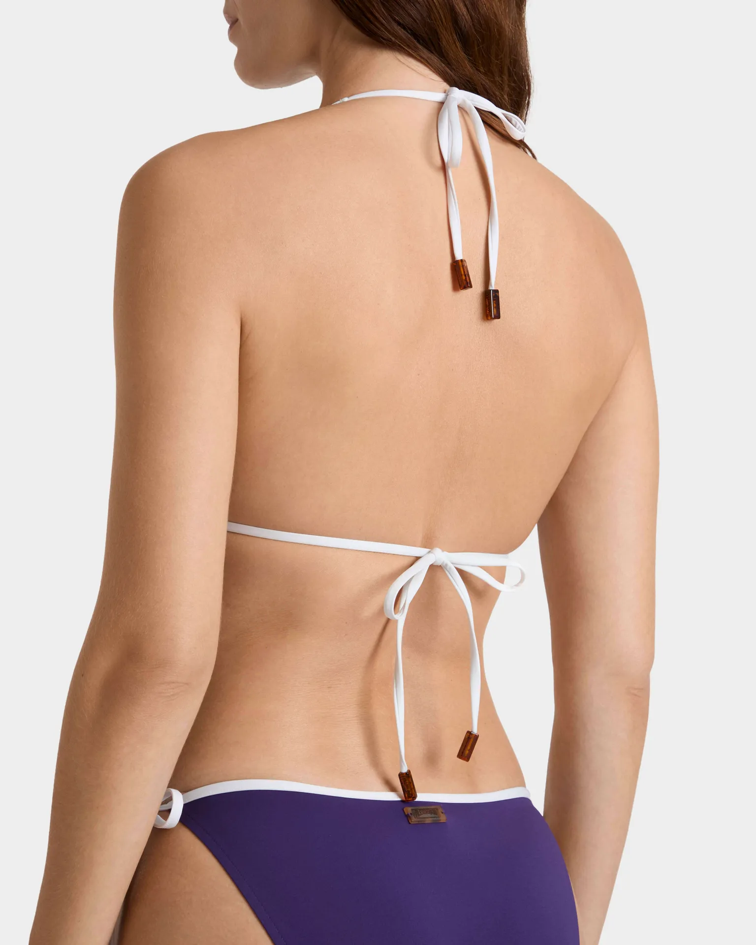 Vilebrequin - Solid Triangel-bikinioberteil Für Damen - Bademode - Florane - Violett - Größe L – Bild 3