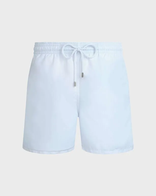 Vilebrequin - Solid Badeshorts Für Herren - Bademode - Moorea - Weiss - Größe M Vilebrequin - Solid Badeshorts Für Herren - Bademode - Moorea - Weiss - Größe M