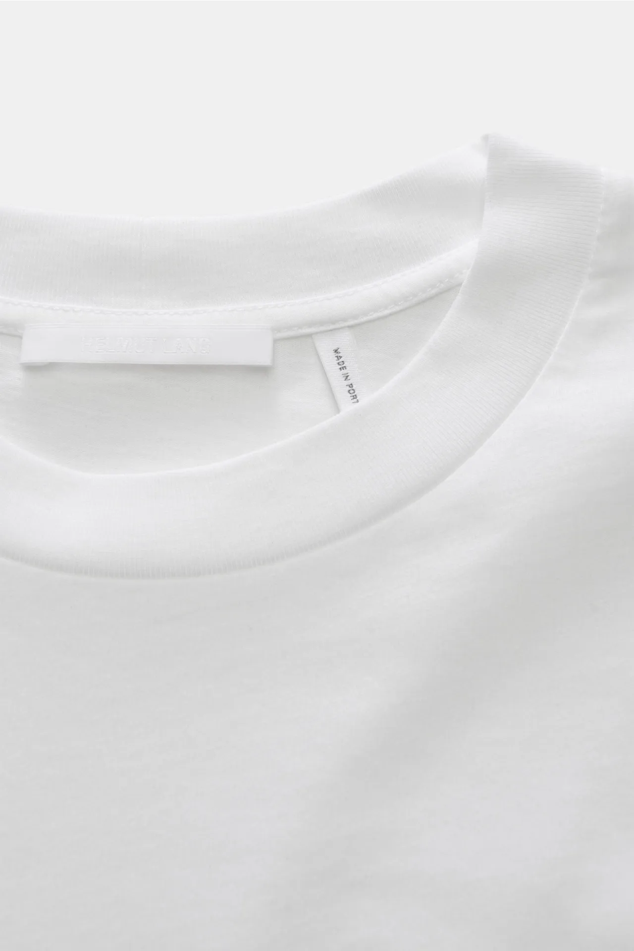 Helmut Lang - Herren - Rundhals-Longsleeve weiß – Bild 2