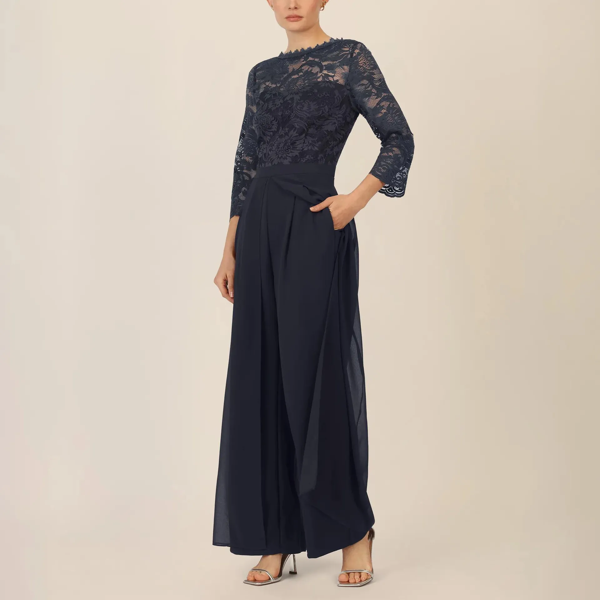 Apart - Abendoverall - Größe 46 - blau – Bild 4