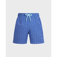 Vilebrequin - Graphic Urchin Stretch-badeshorts Für Jungen - Bademode - Jirise - Blau - Größe 6 Vilebrequin - Graphic Urchin Stretch-badeshorts Für Jungen - Bademode - Jirise - Blau - Größe 6