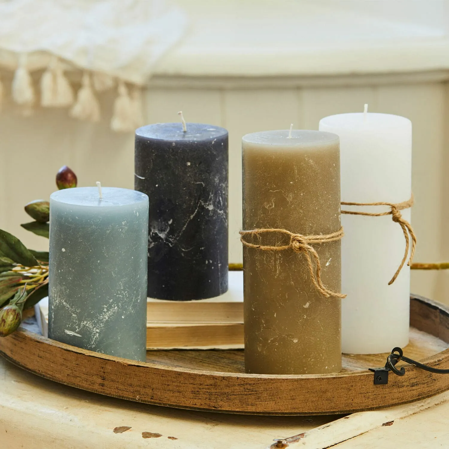 Kerze 4er Set Berekua – Bild 2