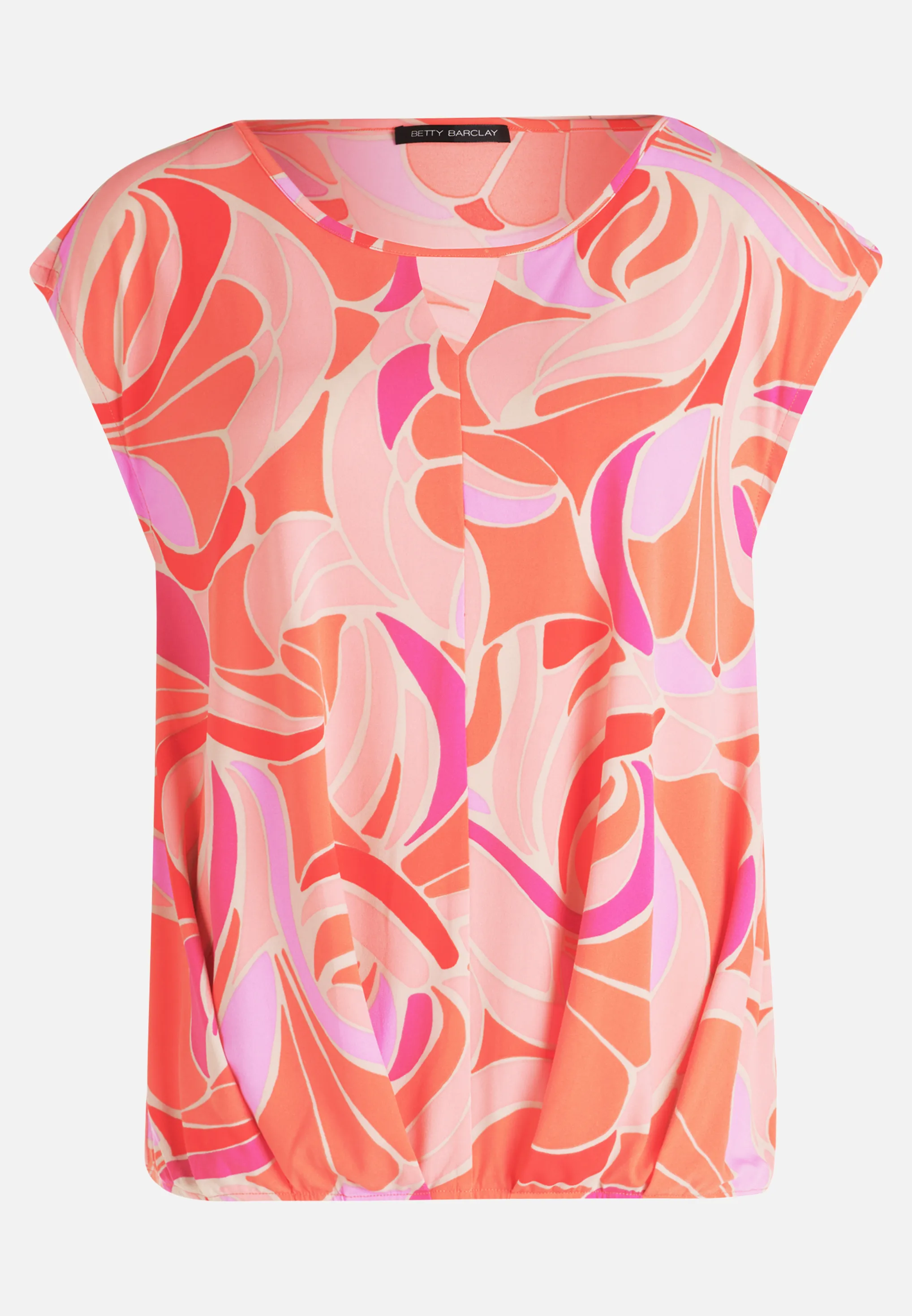 Blusenshirt mit Gummizug – Bild 3