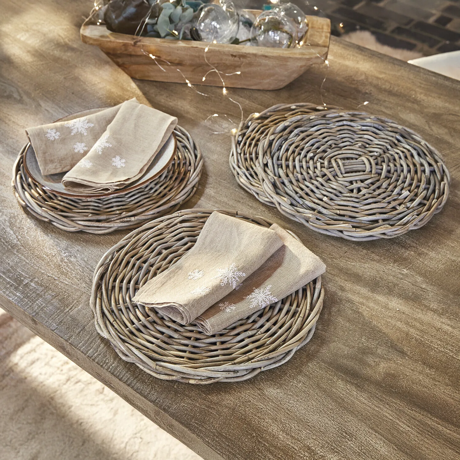 Platzteller 2er Set Bland – Bild 5