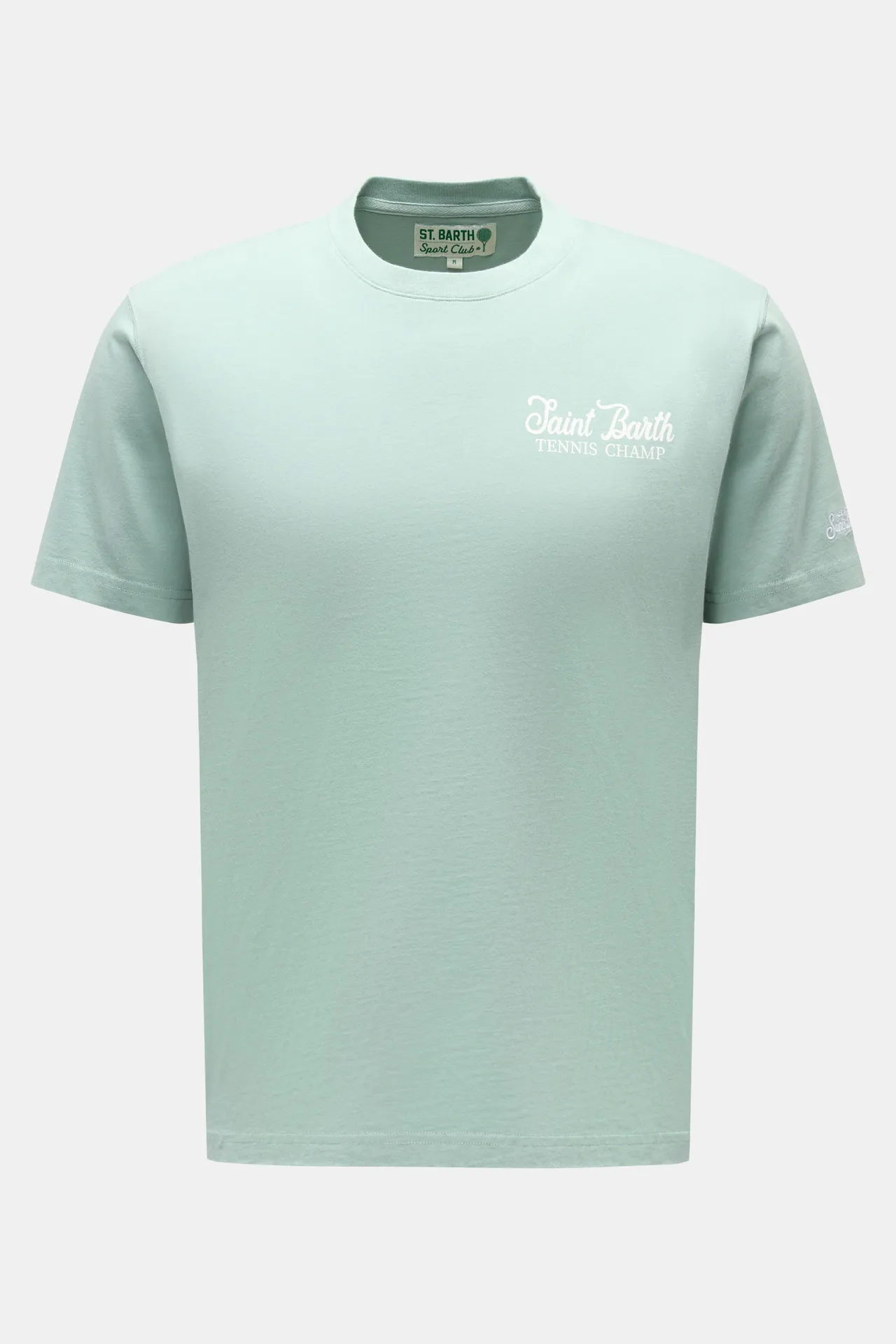 MC2 Saint Barth - Herren - Rundhals-T-Shirt %27Tennis Champ%27 mintgrün MC2 Saint Barth - Herren - Rundhals-T-Shirt %27Tennis Champ%27 mintgrün