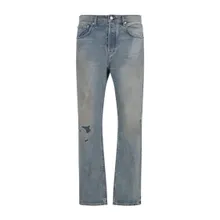 ENFANTS RICHES DÉPRIMÉS - Classic Straight-Leg Jeans With Faded Wash - Größe 32 - blau ENFANTS RICHES DÉPRIMÉS - Classic Straight-Leg Jeans With Faded Wash - Größe 32 - blau