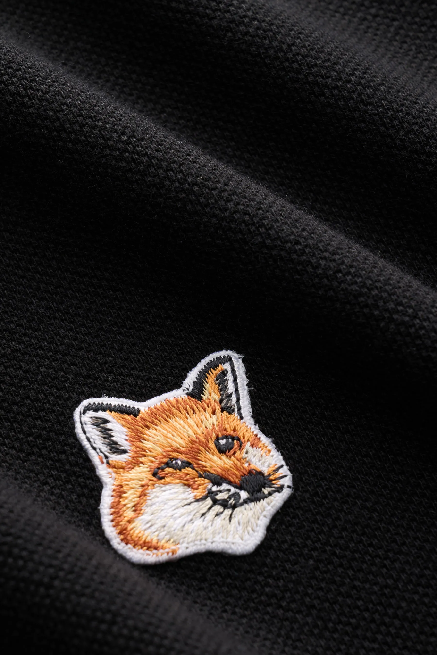 Maison Kitsuné - Herren - Poloshirt schwarz – Bild 4