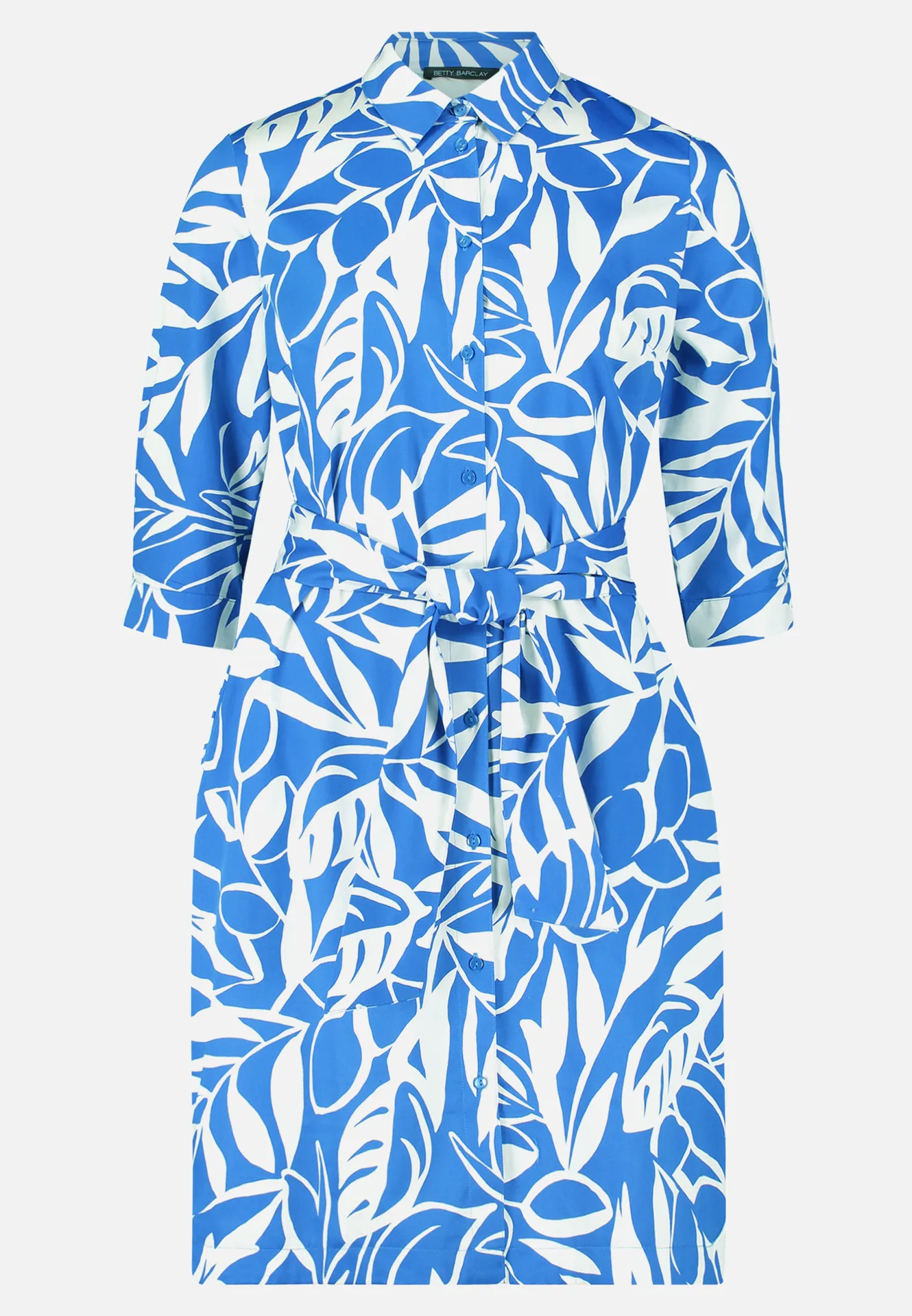 Hemdblusenkleid mit Knopfleiste – Bild 3