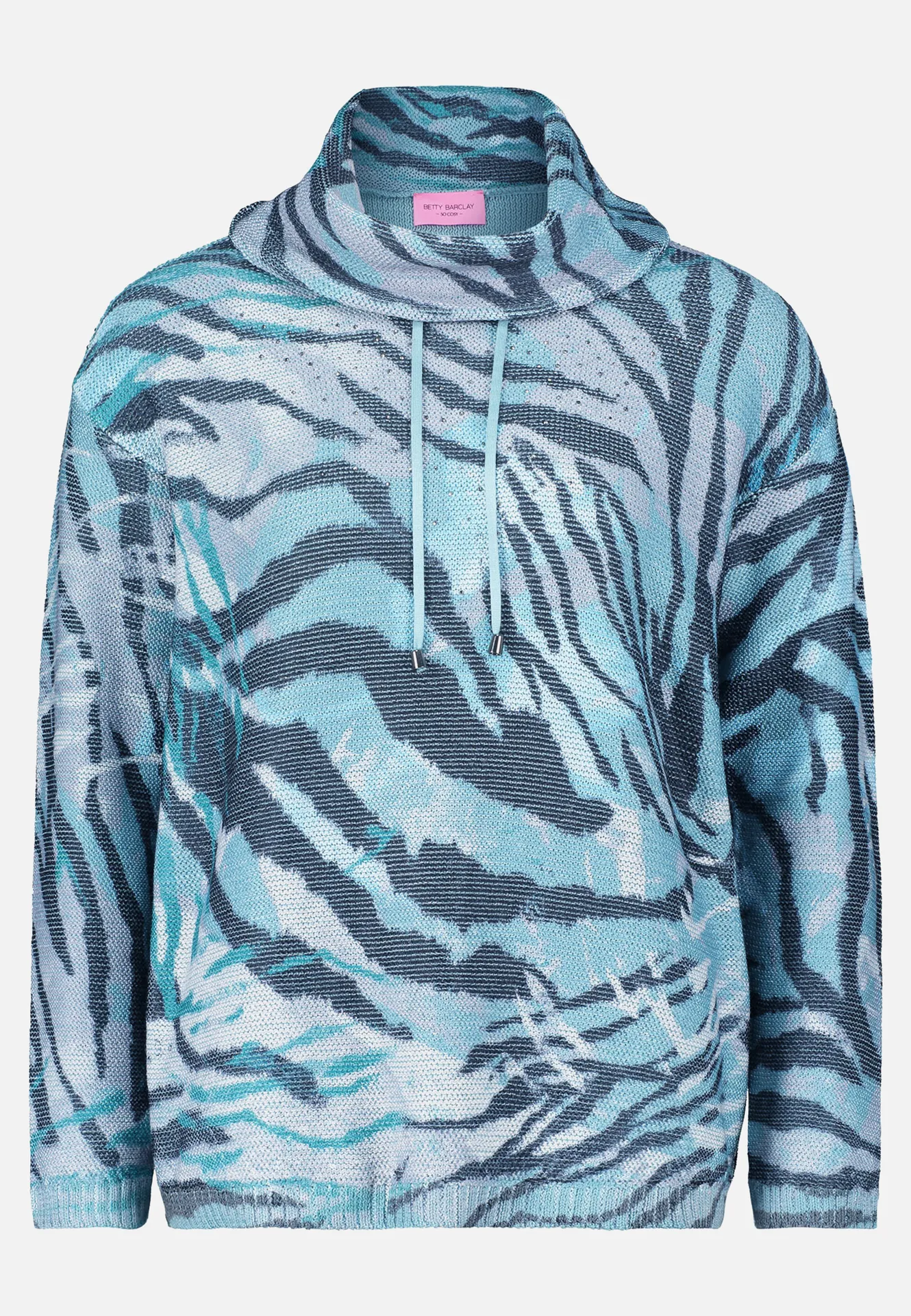 Strickpullover mit Print – Bild 3