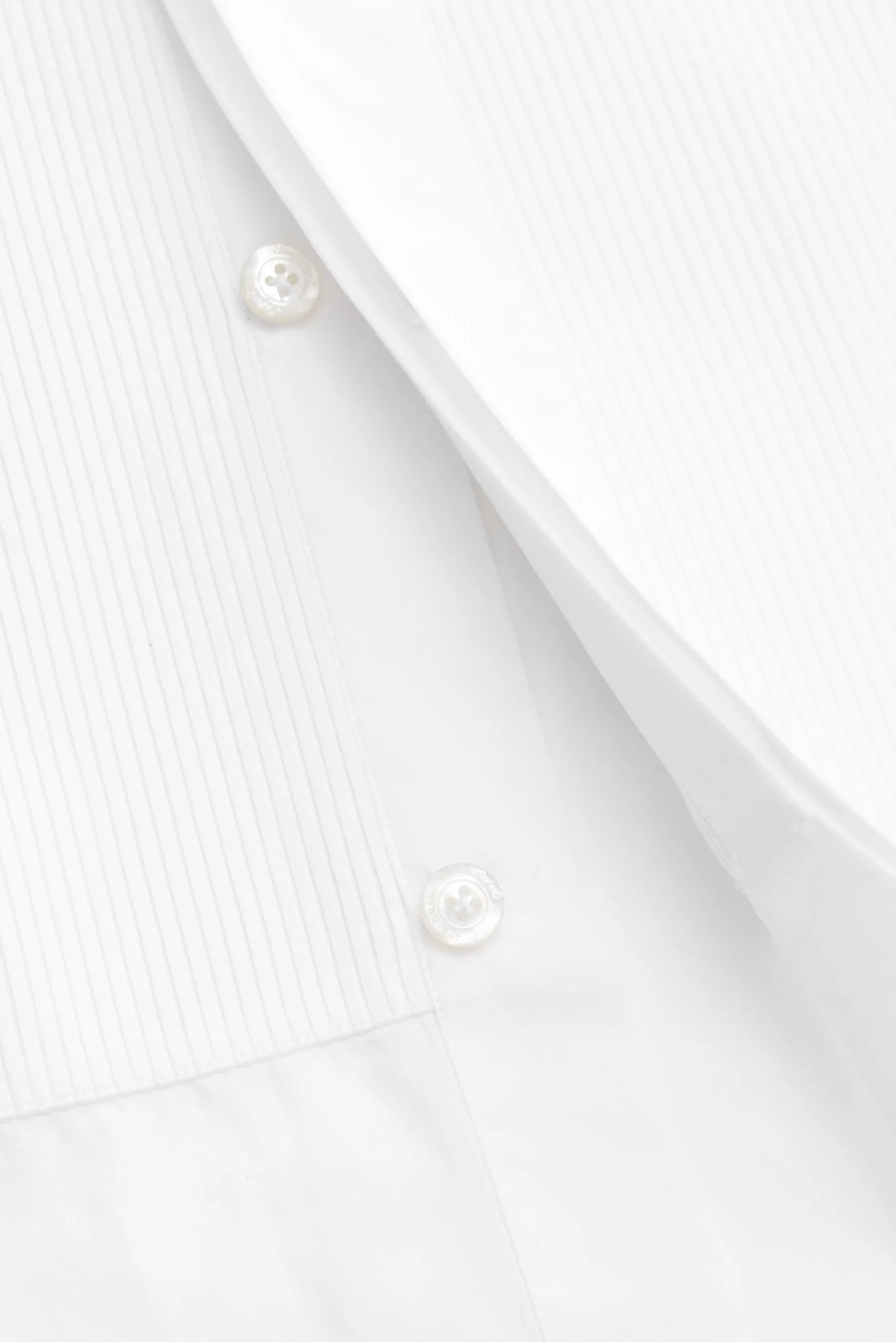 Finamore - Herren - Smokinghemd 'Luigi Napoli' Kent-Kragen weiß – Bild 4