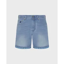 Vilebrequin - Turtles Net Denim-bermudashorts Für Herren - Bermuda - Garonne - Blau - Größe 34 Vilebrequin - Turtles Net Denim-bermudashorts Für Herren - Bermuda - Garonne - Blau - Größe 34