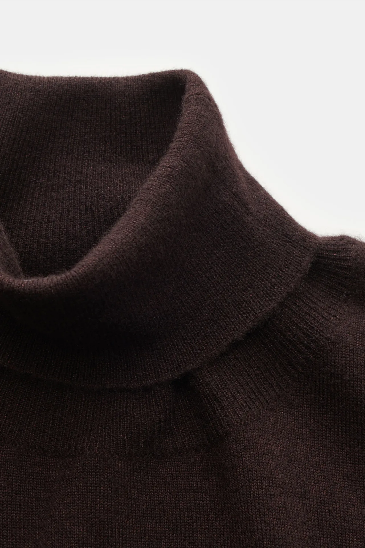 Eddy Monetti - Herren - Rollkragenpullover 'Nirvana' dunkelbraun – Bild 2