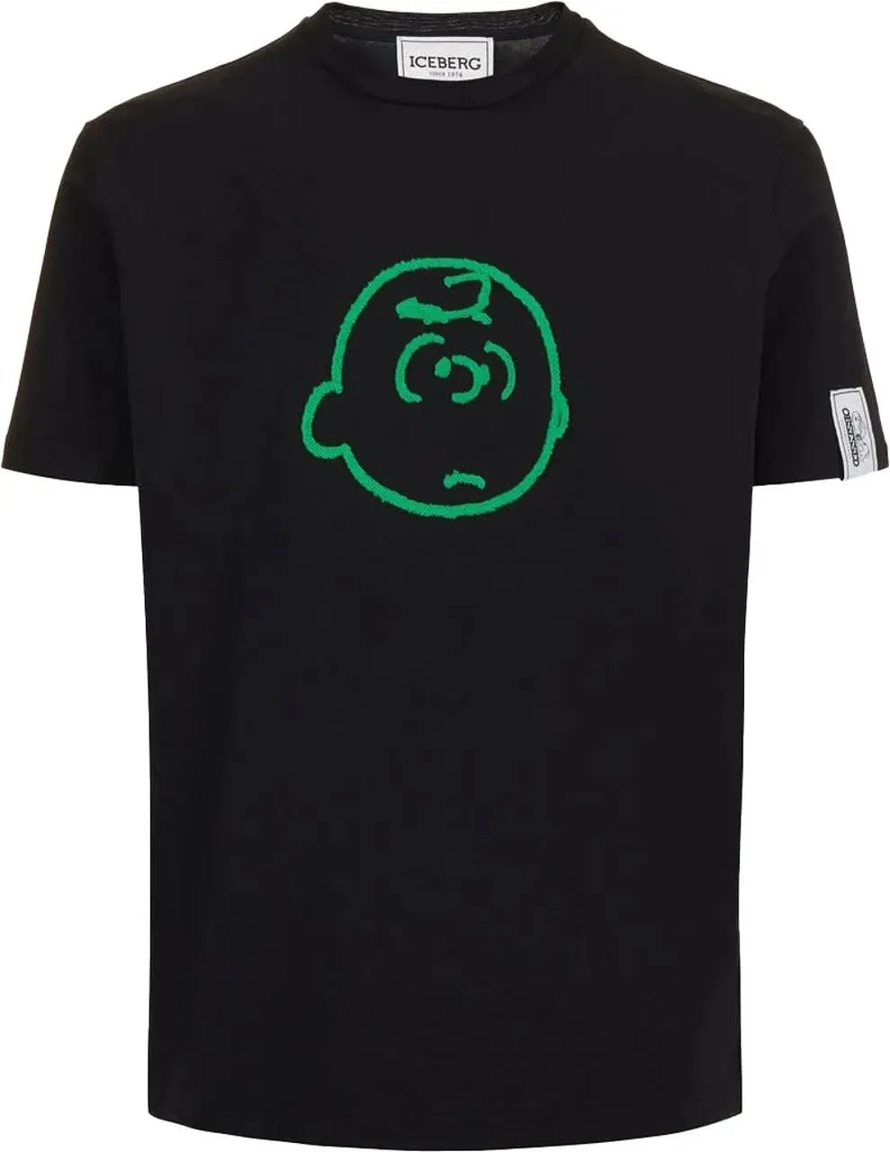 Iceberg - Tee Charlie Brown Black - Größe XL - schwarz Iceberg - Tee Charlie Brown Black - Größe XL - schwarz