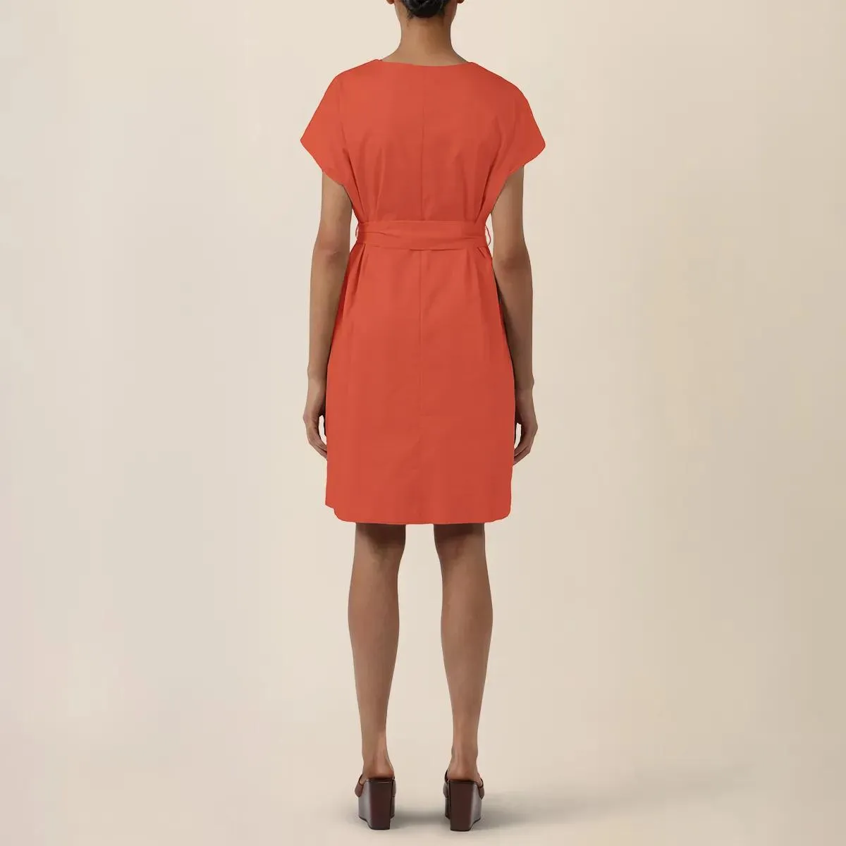 Apart - Kleid - Größe 44/46 DAM - orange – Bild 2