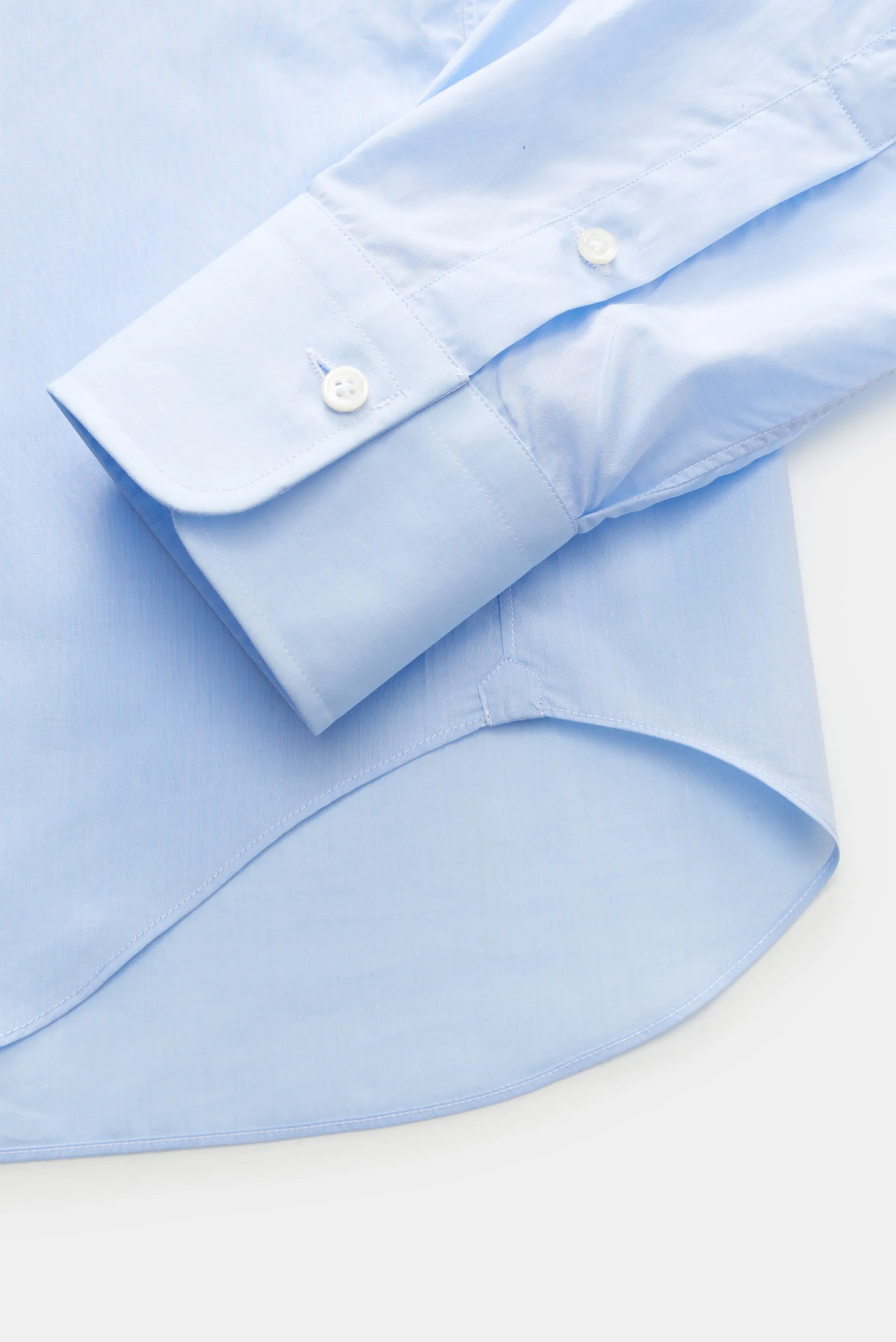 Gherardi - Herren - Business Hemd Haifisch-Kragen hellblau – Bild 3