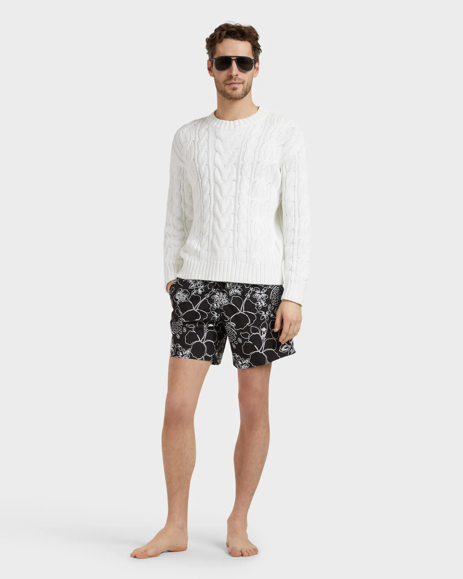 Vilebrequin - Tropical Turtles Ink Badeshorts Für Herren - Bademode - Moorea - Schwarz - Größe L – Bild 5