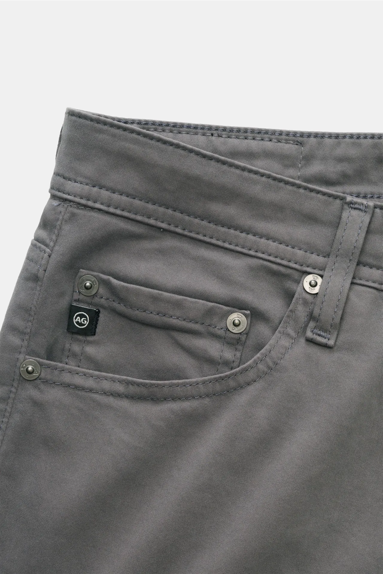AG Adriano Goldschmied - Herren - Baumwollhose 'Tellis' dunkelgrau – Bild 5