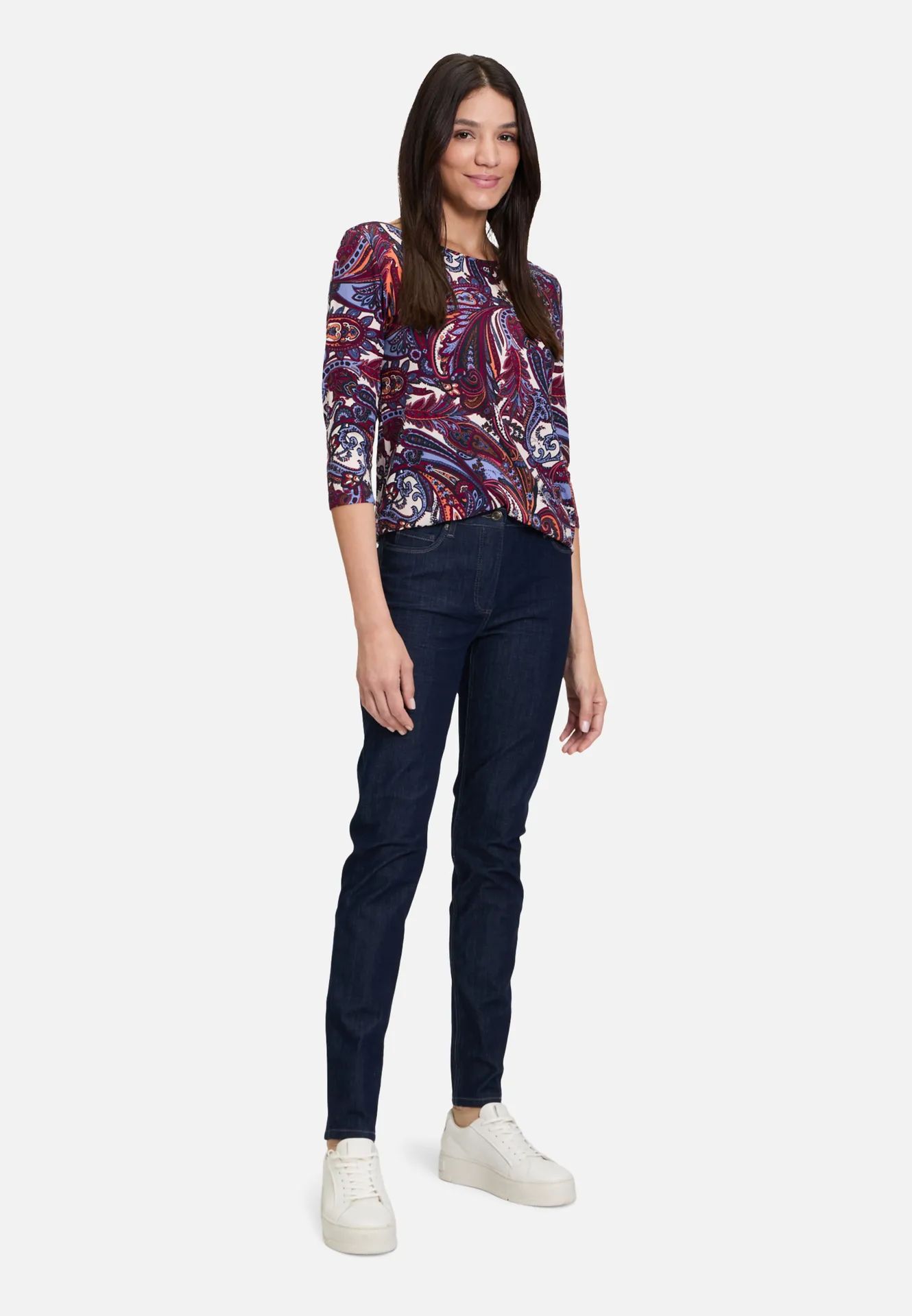 Perfect Body-Jeans mit Steppungen