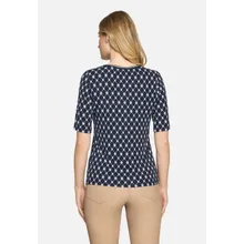 Basic Shirt mit Rippbündchen Basic Shirt mit Rippbündchen