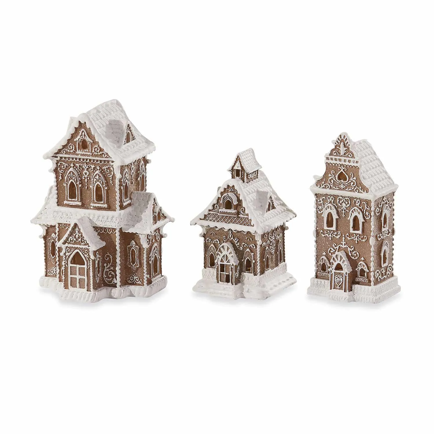 LED-Dekohaus 3er Set Anyama – Bild 3