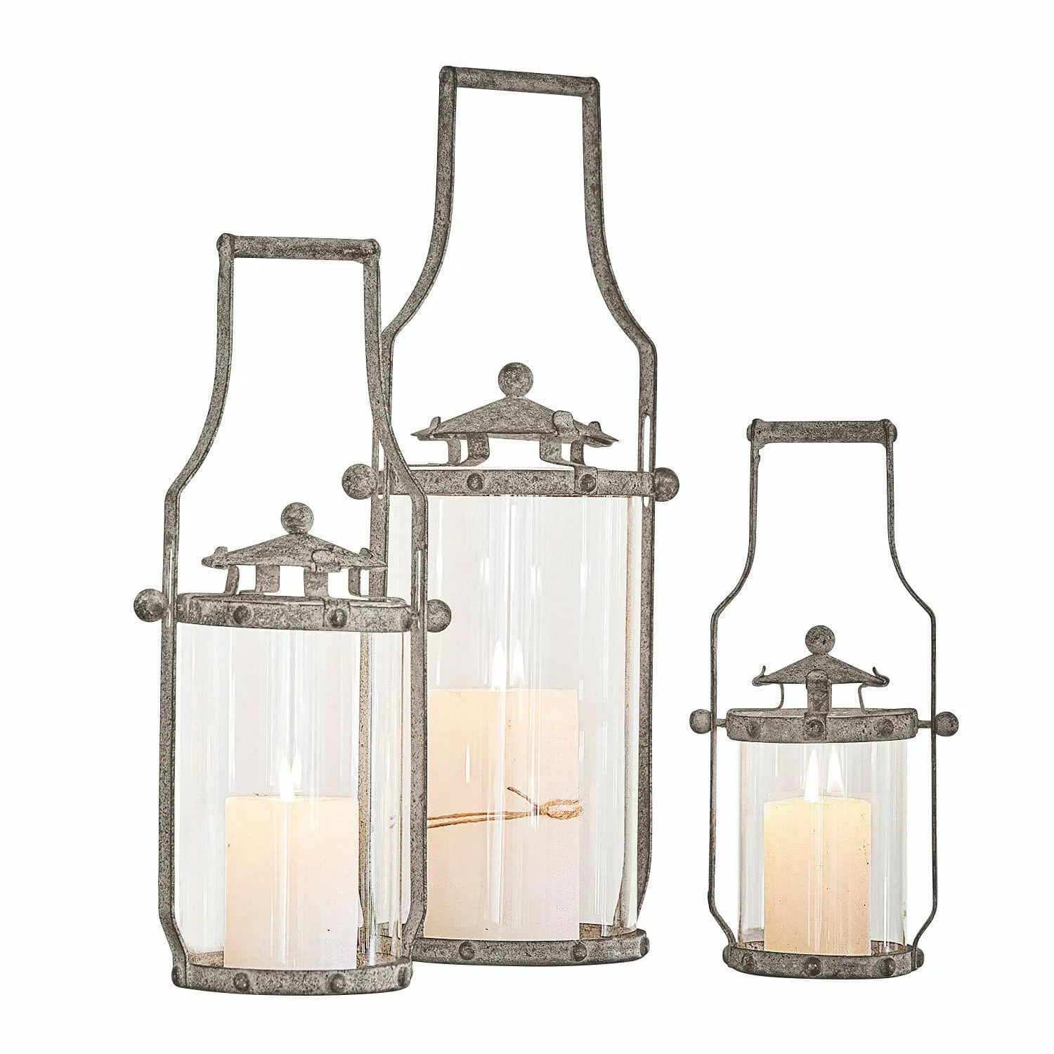 Laterne 3er Set Nery – Bild 3