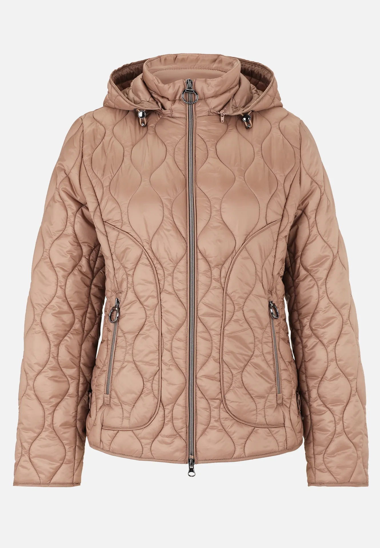 Outdoorjacke mit abnehmbarer Kapuze – Bild 3