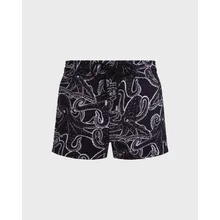 Vilebrequin - Kurze Poulpes Badeshorts Für Herren - Bademode - Manta - Schwarz - Größe L Vilebrequin - Kurze Poulpes Badeshorts Für Herren - Bademode - Manta - Schwarz - Größe L