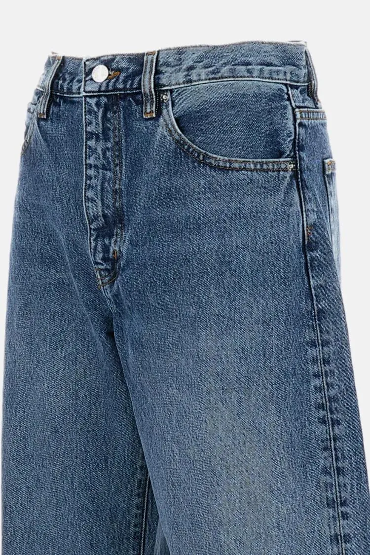 FRAME - ‘The Bubble Crop’ Jeans - Größe 26 - blau – Bild 2